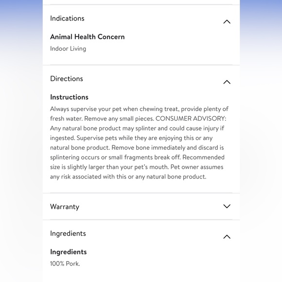 country kitchen Dog New 0 Natural Serrano Ham Bone Dog Treat 1 Pack